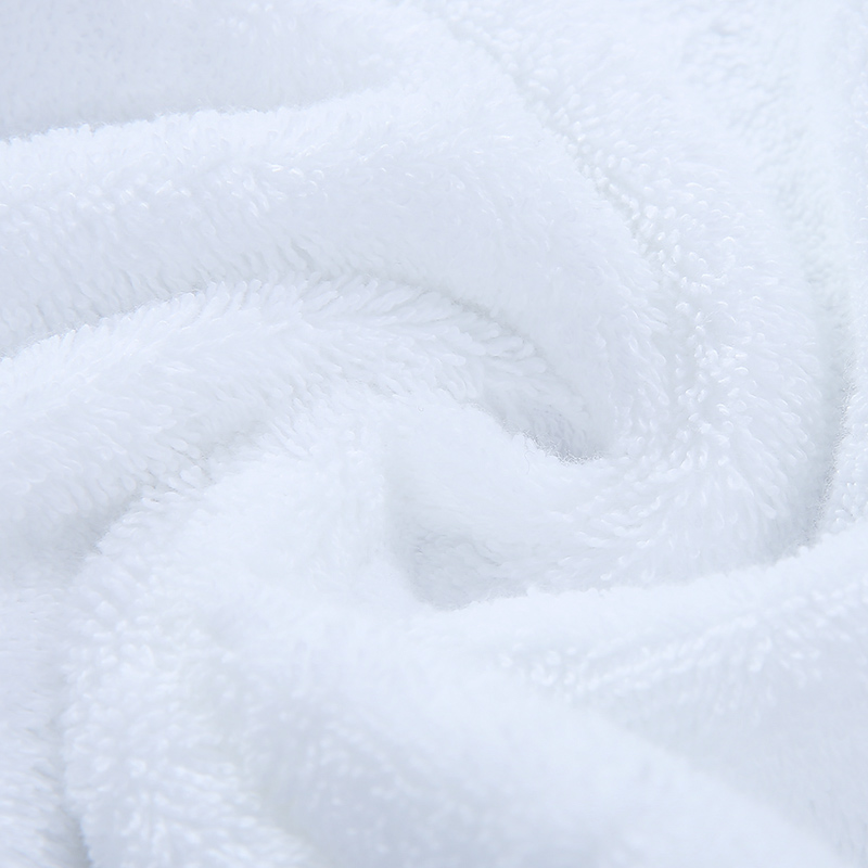 pure white towels for home hotel use