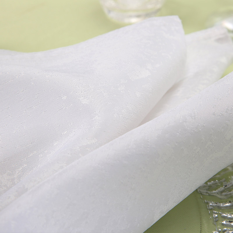 polyester white napkin