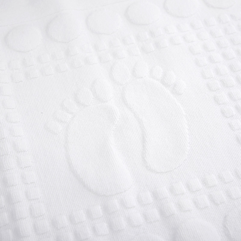 jacquard bath mat