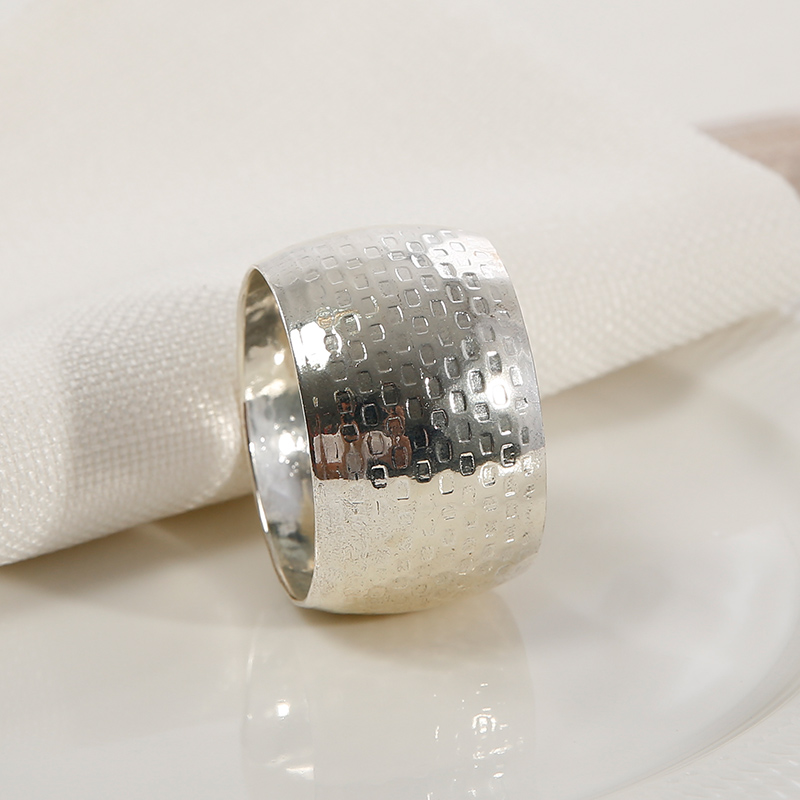 silver napkin ring