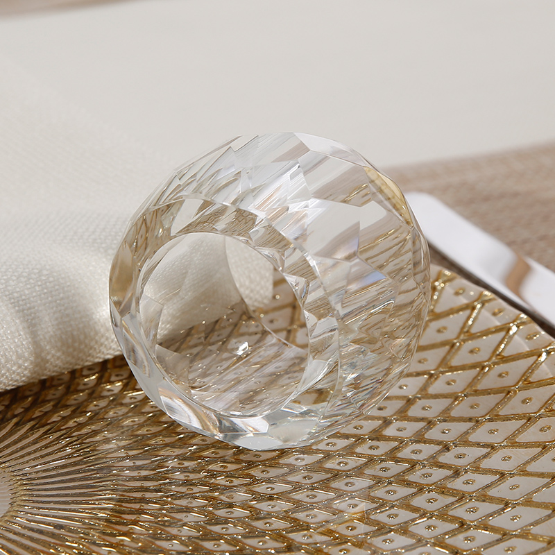 round hard napkin ring