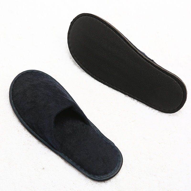 6 Pairs Warm Spa Slippers