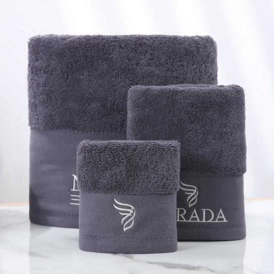 AmazonBasics 6 Piece Fade Resistant Bath Towel Set