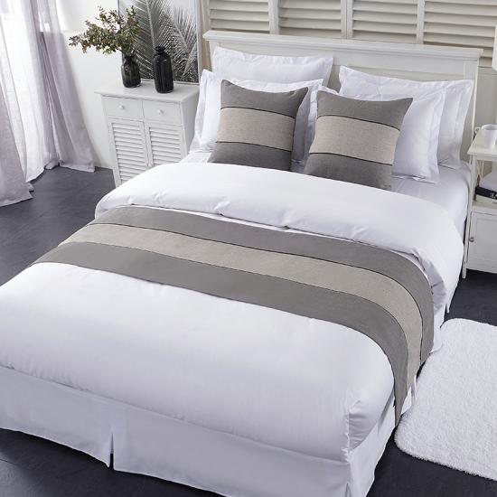 Essentials Spectrum Duvet Cover White Double (50/50 Polycotton)