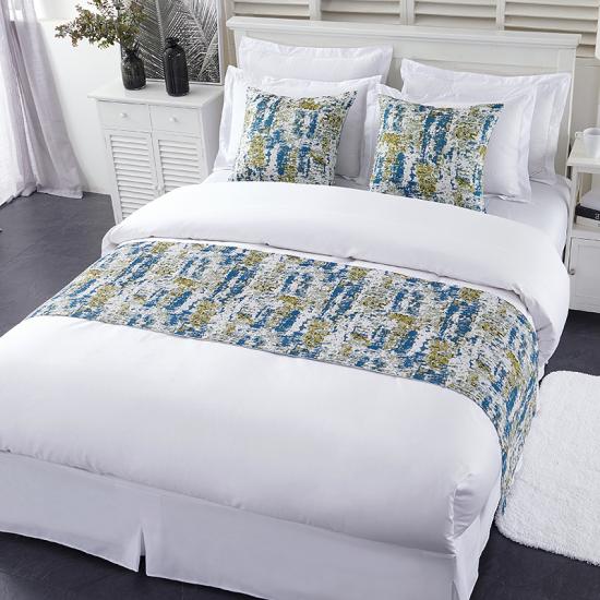 Cotton Sheets with Same Design Bed Mat and Cushion