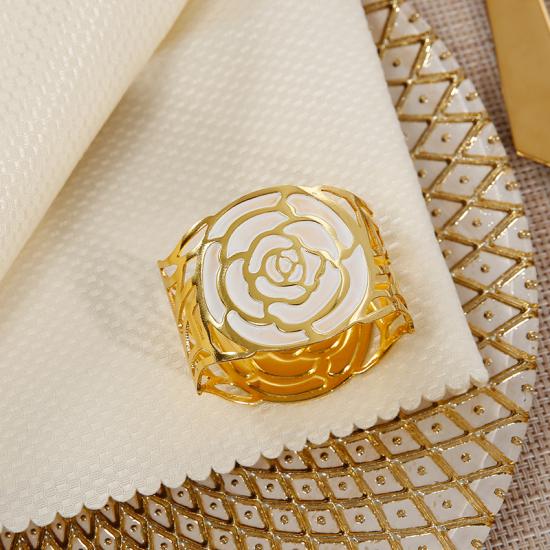 Exquisite Non-corrosive Coating Table Napkin Ring