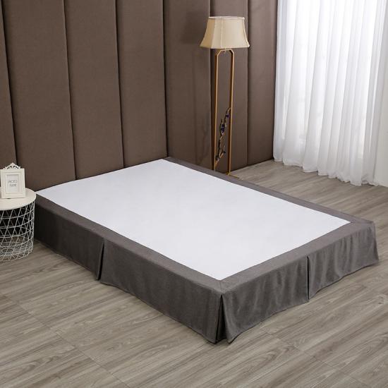 Tailored Wrap-Around Bedskirt Never Lift Your Mattress