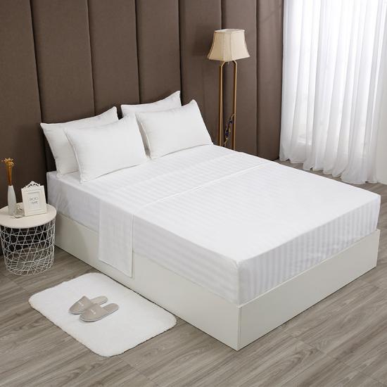 Queen King size Italian Prestige hotel Collection Bed Sheet Set